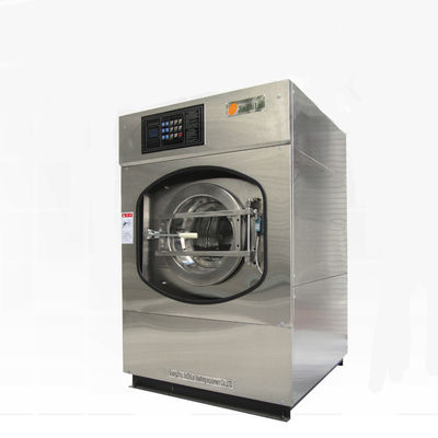 เครื่องซักผ้าโรงแรมอิสระ 130 กก. ความต้านทานคราบ 30RPM ความเร็วในการซัก